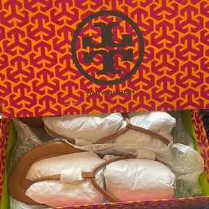 Brand new Tory Burch sandals, never worn. Still in the box